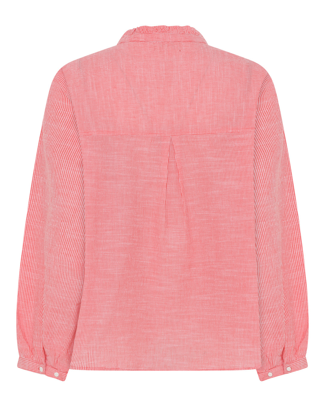 FRAU Madrid flæse skjorte Shirt Hot Coral Stripe