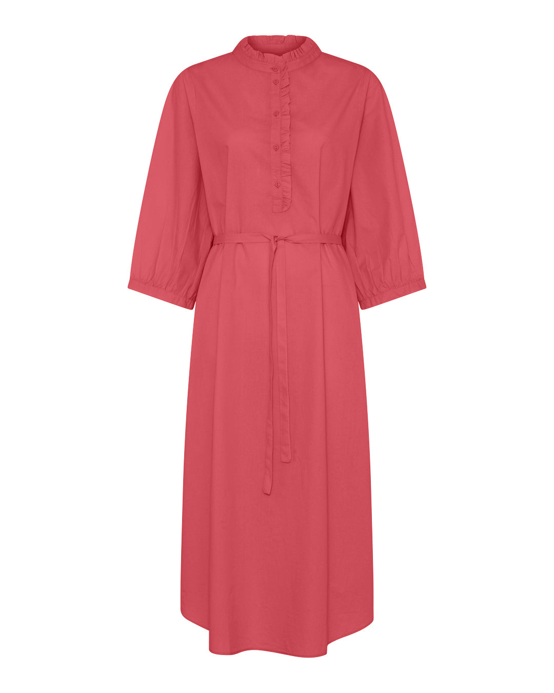 FRAU Madrid flæsekjole Dress Garnet Rose