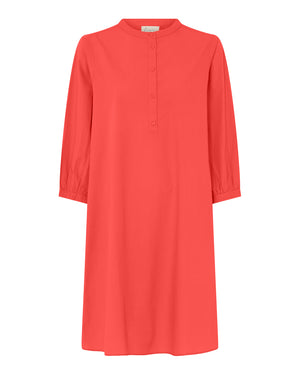 FRAU Madrid kort kjole Dress Hot Coral