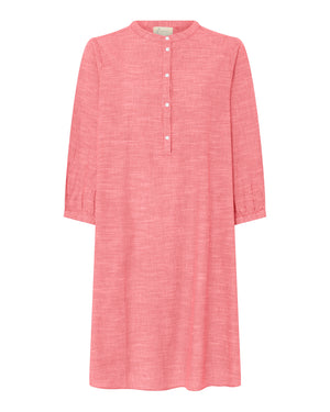 FRAU Madrid kort kjole Dress Hot Coral Stripe