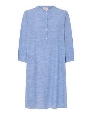 FRAU Madrid kort kjole Dress Medium Blue Stripe