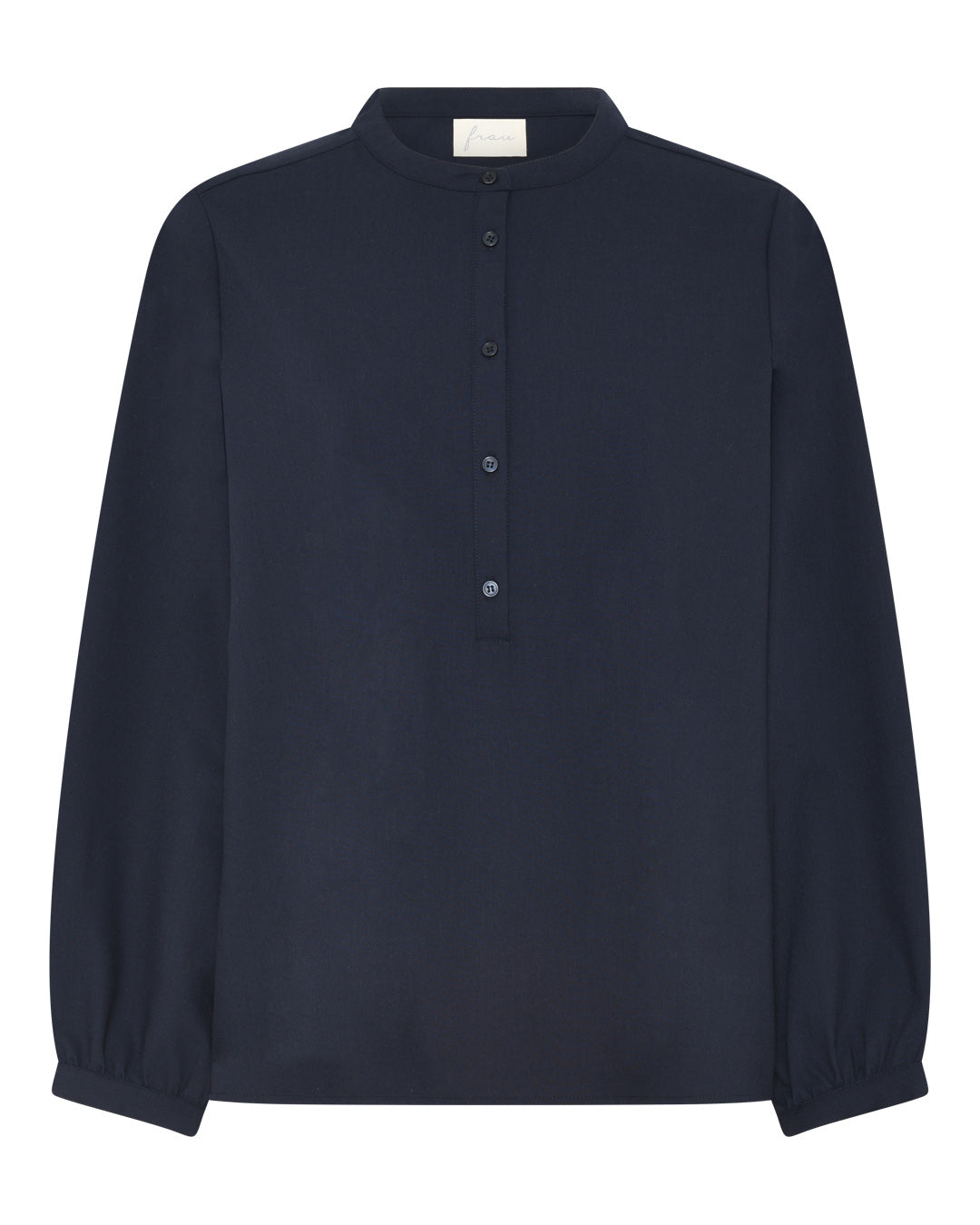 FRAU Madrid light uld skjorte Shirt Dark Navy
