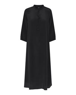 FRAU Madrid silk crepe dress Dress Black