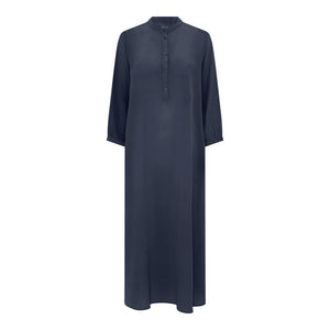 FRAU Madrid silk crepe dress Dress Navy Blazer