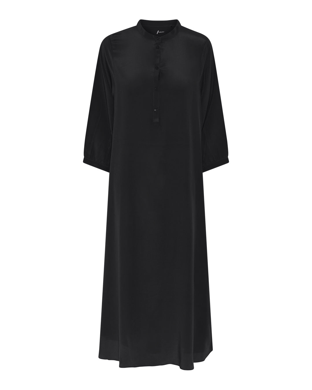 FRAU Madrid silk crepe dress Shirt Black