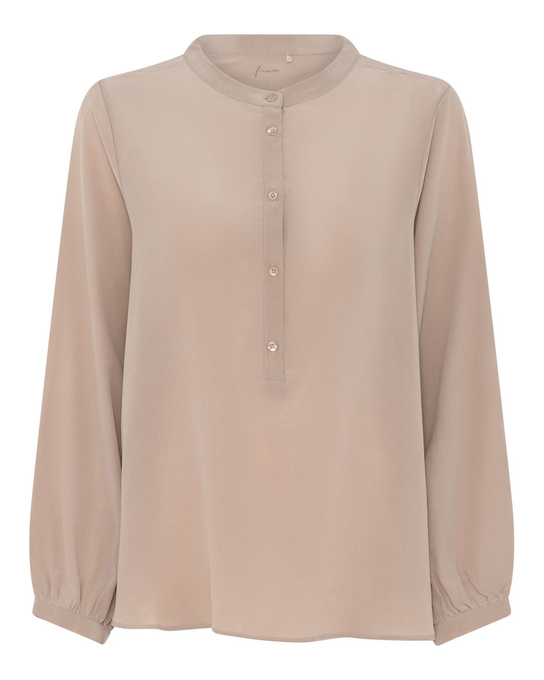 FRAU Madrid silk crepe shirt Shirt Stucco
