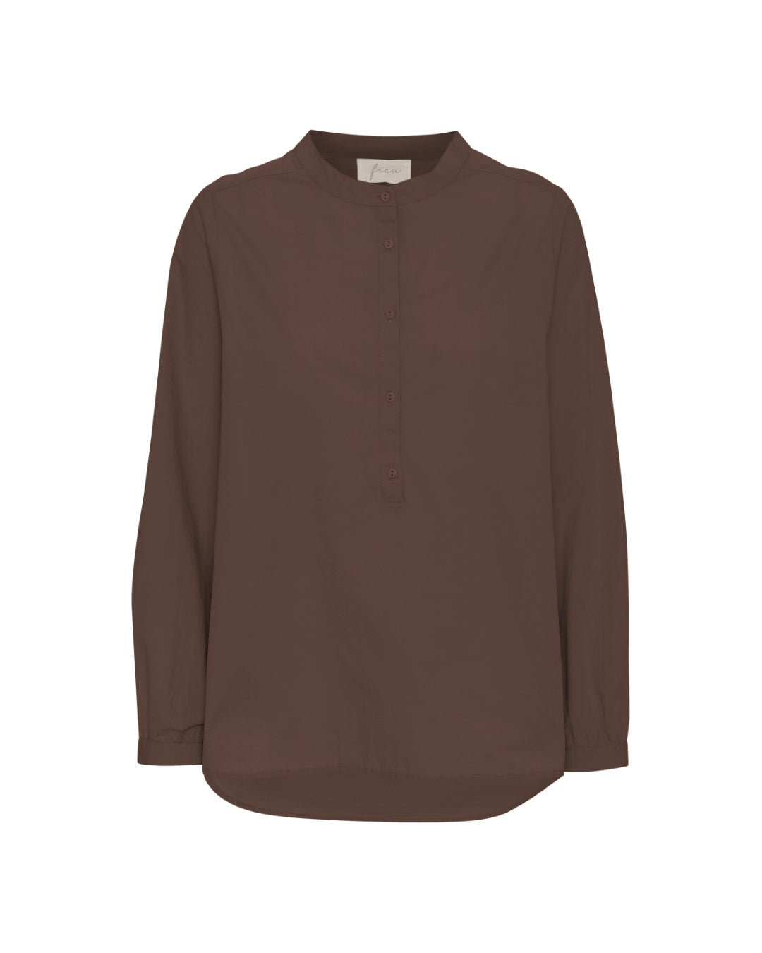 FRAU Madrid skjorte Shirt Coffee Quartz