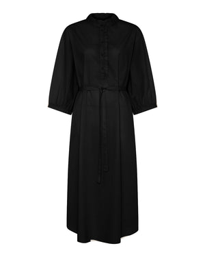 FRAU Madrid flæsekjole Dress Black