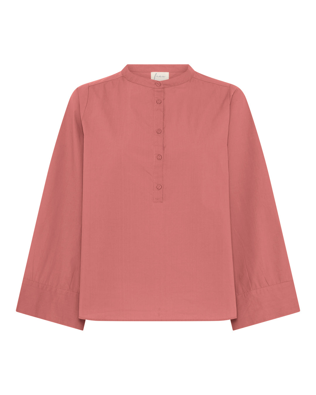 FRAU Madrid wide sleeve skjorte Shirt Ash Rose