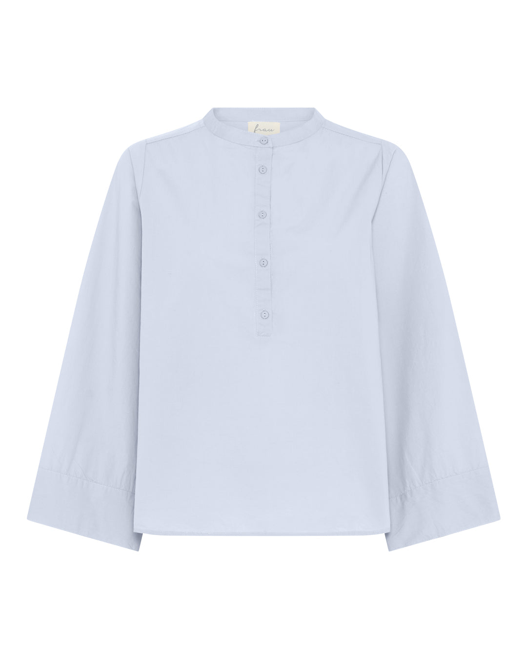 FRAU Madrid wide sleeve skjorte Shirt Halogen Blue