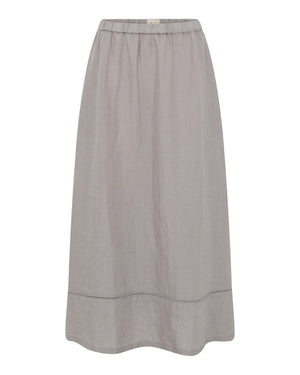 FRAU Melbourne 100% hør ankel nederdel Skirt Dove