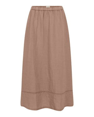 FRAU Melbourne 100% hør ankel nederdel Skirt Roebuck
