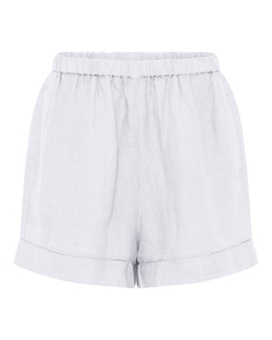 FRAU Melbourne 100% hør city shorts Shorts Bright White