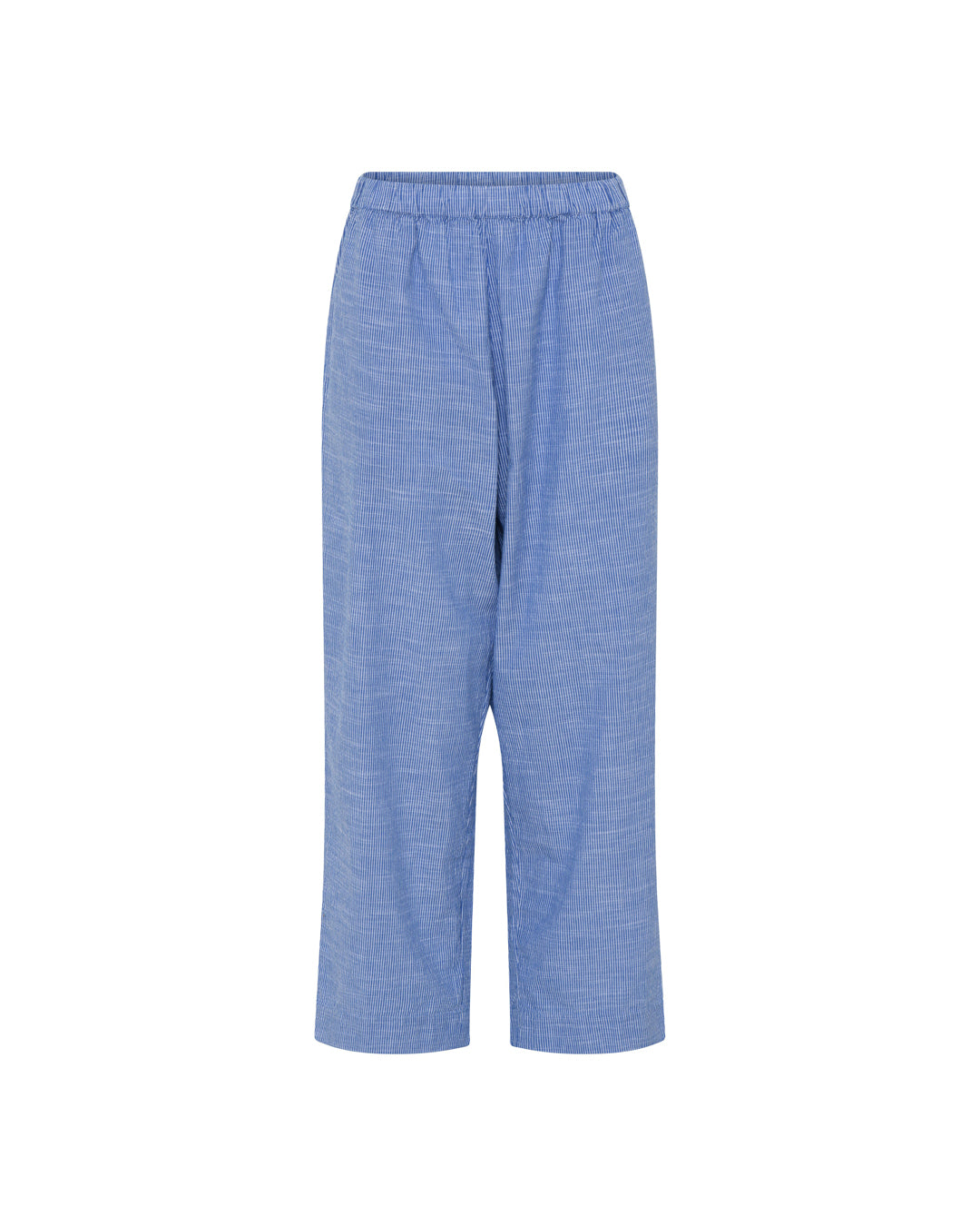 FRAU Melbourne ankelbukser Pant Medium Blue Stripe