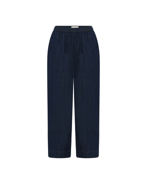 FRAU Melbourne denim ankelbukser Pant Dark blue denim