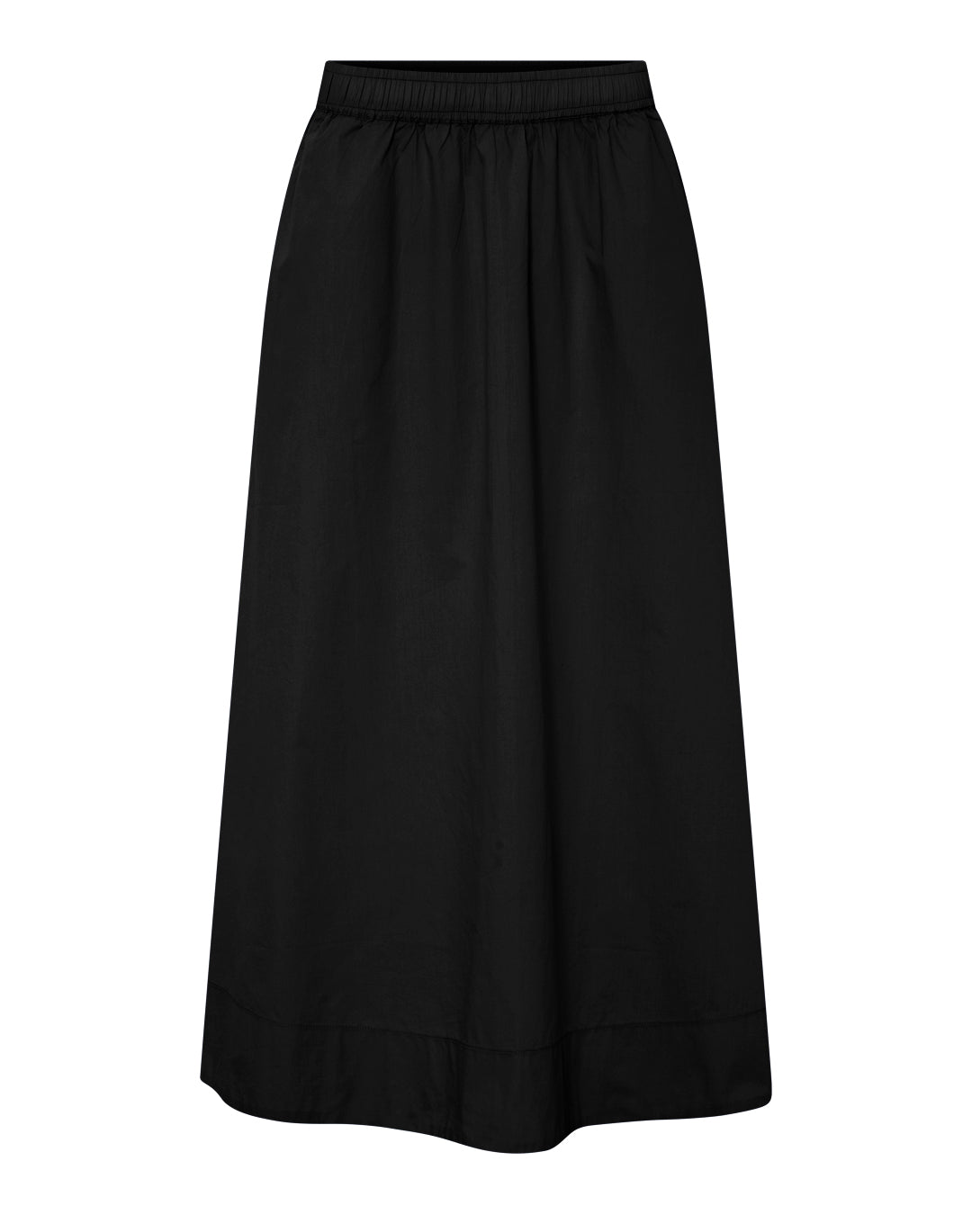 FRAU Melbourne lang nederdel Skirt Black