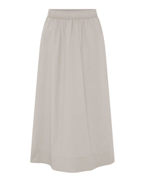 FRAU Melbourne lang nederdel Skirt Chateau Gray