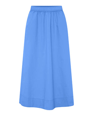 FRAU Melbourne lang nederdel Skirt Granada Sky