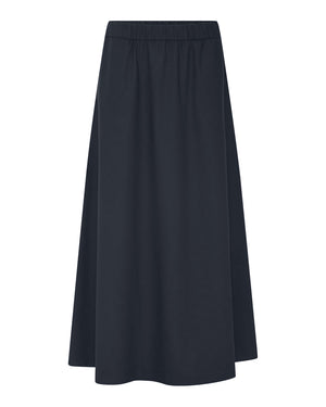 FRAU Melbourne light uld ankel nederdel Skirt Dark Navy