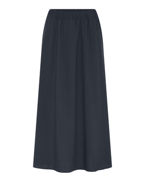 FRAU Melbourne light uld nederdel lang Skirt Dark Navy