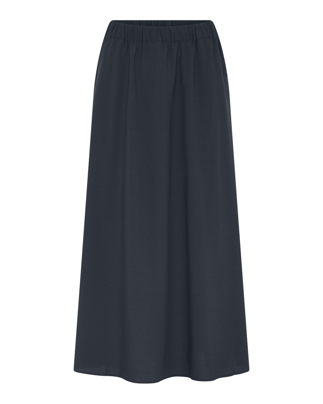 FRAU Melbourne light uld nederdel lang Skirt Dark Navy