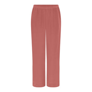 FRAU Melbourne silk crepe pant Pant Canyon Rose