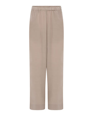 FRAU Melbourne silk crepe pant Pant Stucco