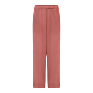 FRAU Melbourne silke bukser lang Pant Canyon Rose