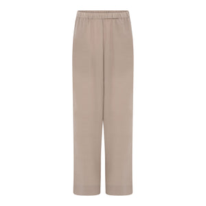 FRAU Melbourne silke bukser lang Pant Stucco