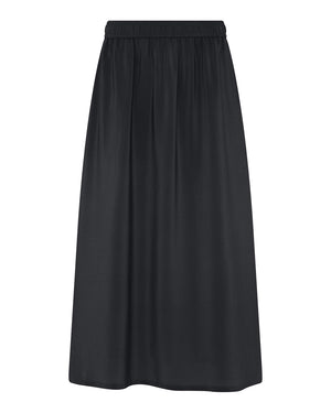 FRAU Melbourne silke skirt ankel Skirt Black