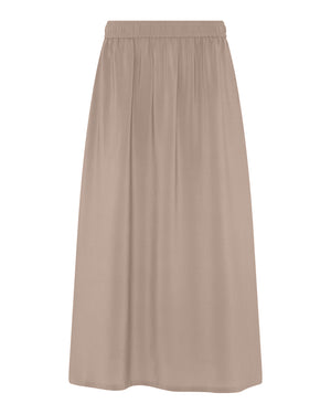FRAU Melbourne silke skirt ankel Skirt Stucco