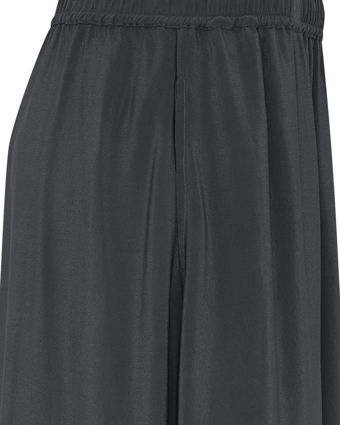 FRAU Melbourne silke skirt lang Skirt Black