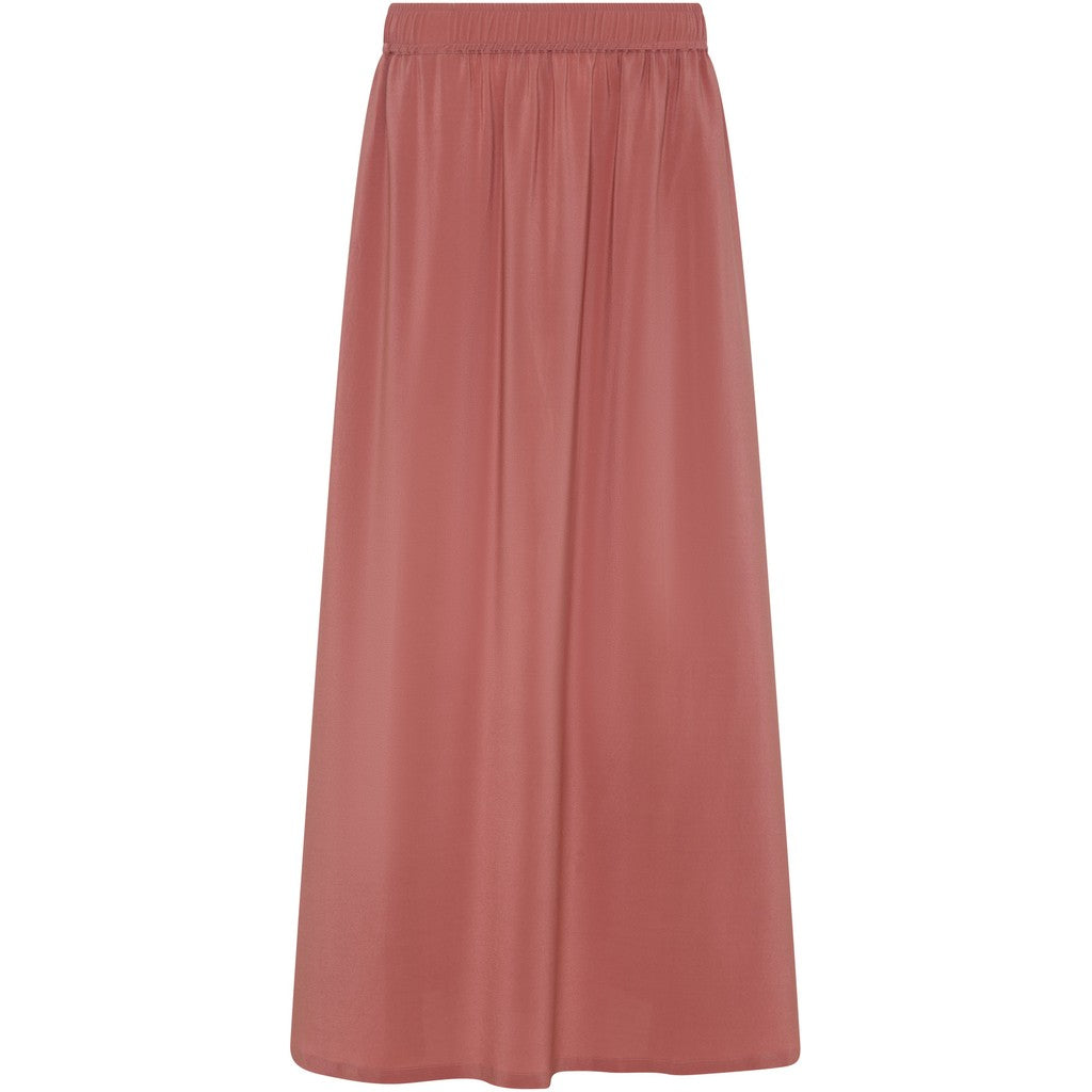 FRAU Melbourne silke skirt lang Skirt Canyon Rose