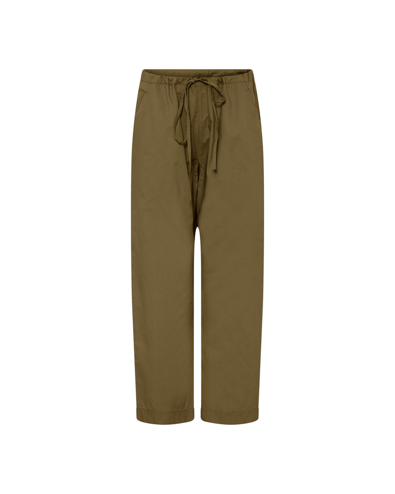 FRAU Milano ankelbukser Pant Military Olive