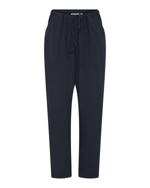 FRAU Milano light uld ankelbukser Pant Dark Navy