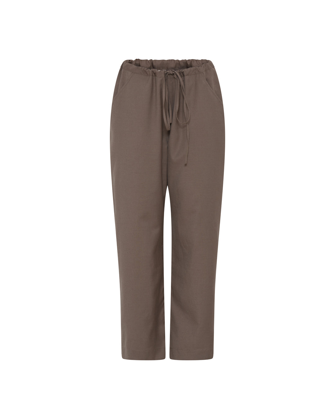 FRAU Milano uld ankelbukser Pant Walnut