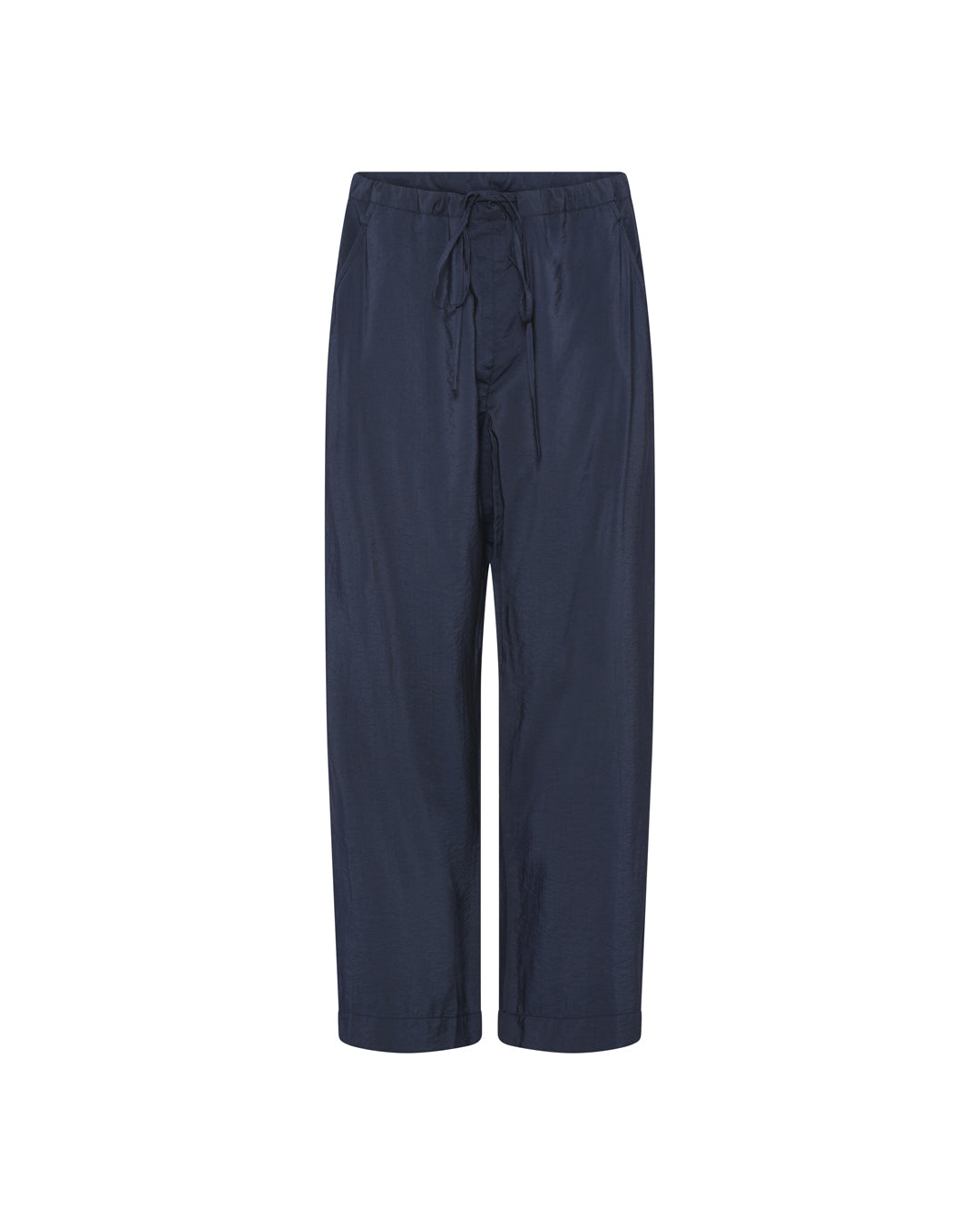 FRAU Milano viscose ankelbukser Pant Dark Navy