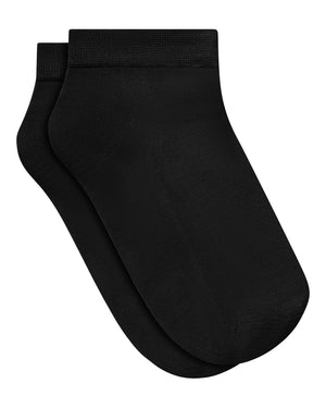 FRAU Mississippi sneakerstrømper Socks Black