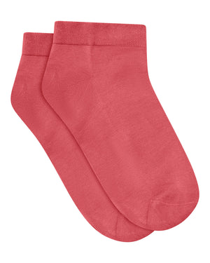 FRAU Mississippi sneakerstrømper Socks Garnet Rose