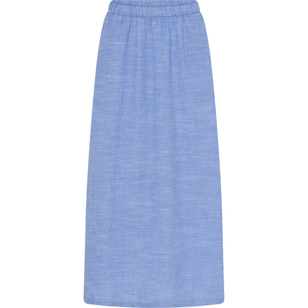 FRAU Mombasa nederdel Skirt Medium Blue Stripe