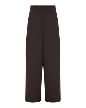 FRAU New Copenhagen light uld bukser lang Pant Chocolate Torte