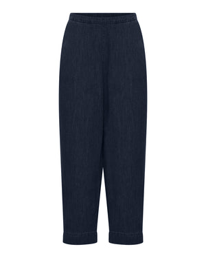 FRAU New Melbourne denim ankelbukser Pant Dark blue denim