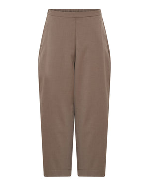 FRAU New Melbourne uld ankelbukser Pant Walnut