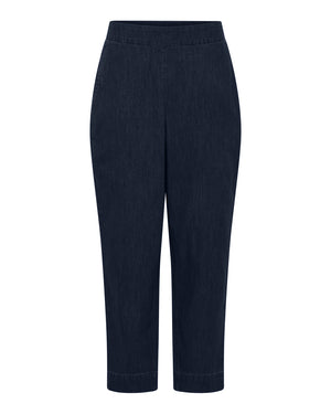 FRAU New Oslo denim ankelbukser Pant Dark blue denim