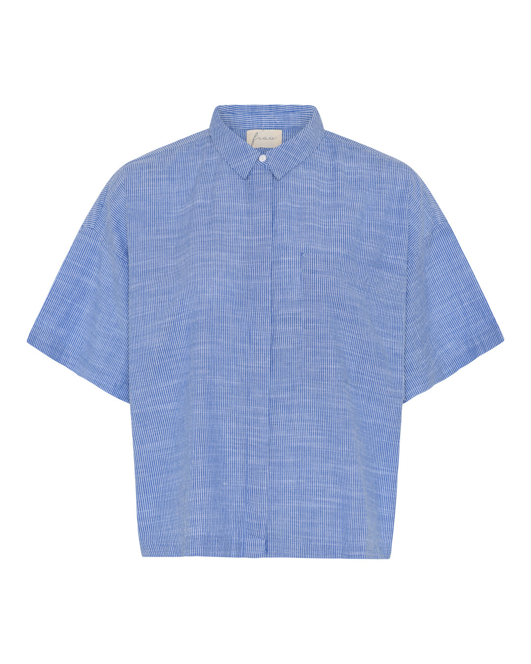 FRAU Nice skjorte Shirt Medium Blue Stripe