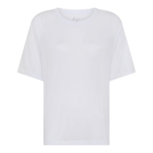 FRAU Orlando cashmere tee Top Bright White