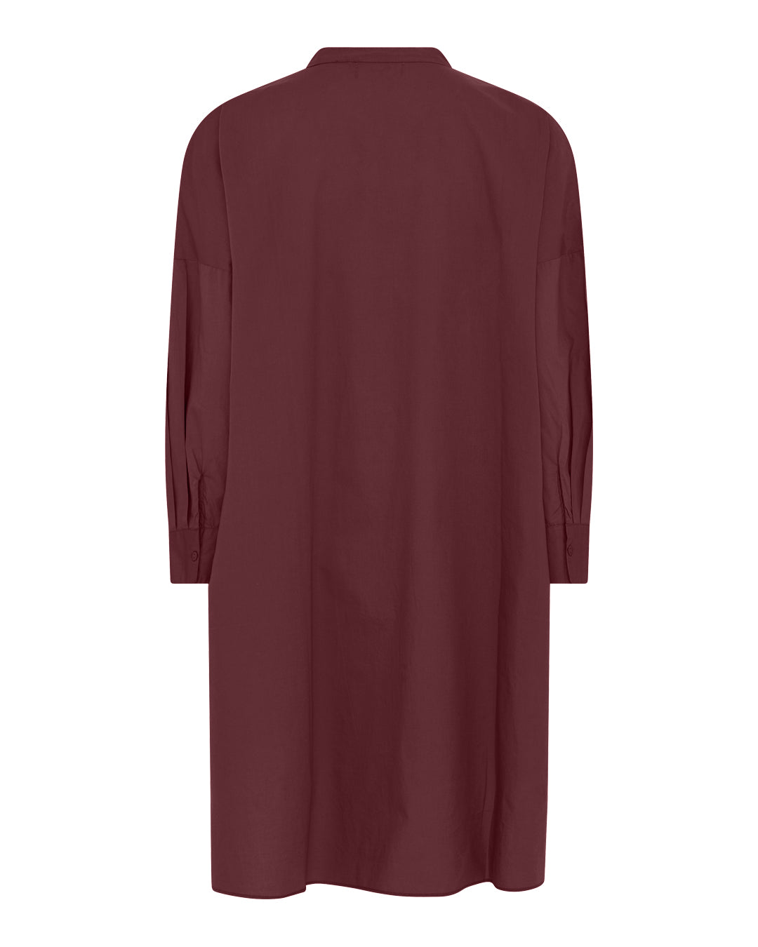 FRAU Osaka skjorte Long shirt Red Mahogany