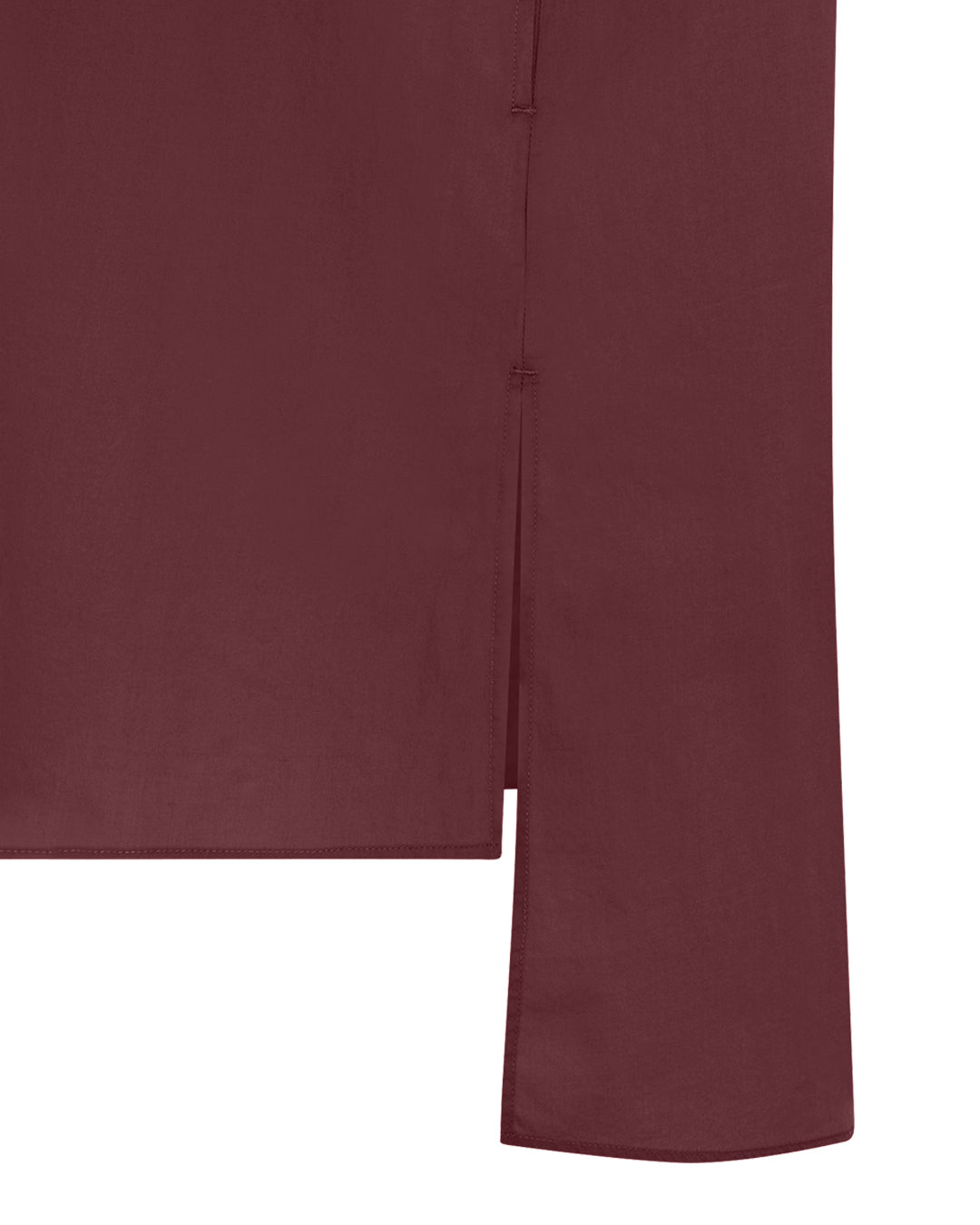 FRAU Osaka skjorte Long shirt Red Mahogany