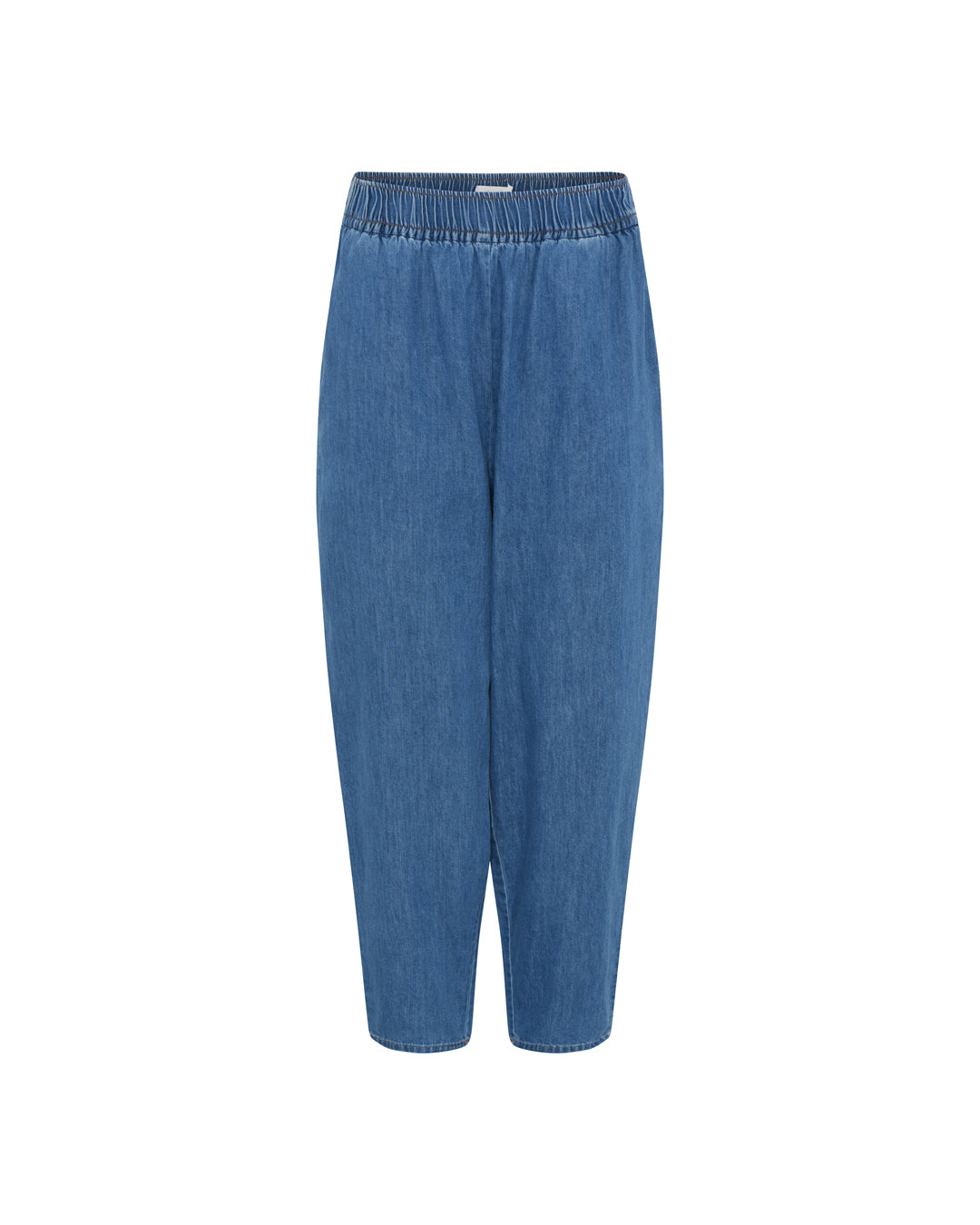 FRAU Oslo denim ankelbukser Pant Medium blue denim