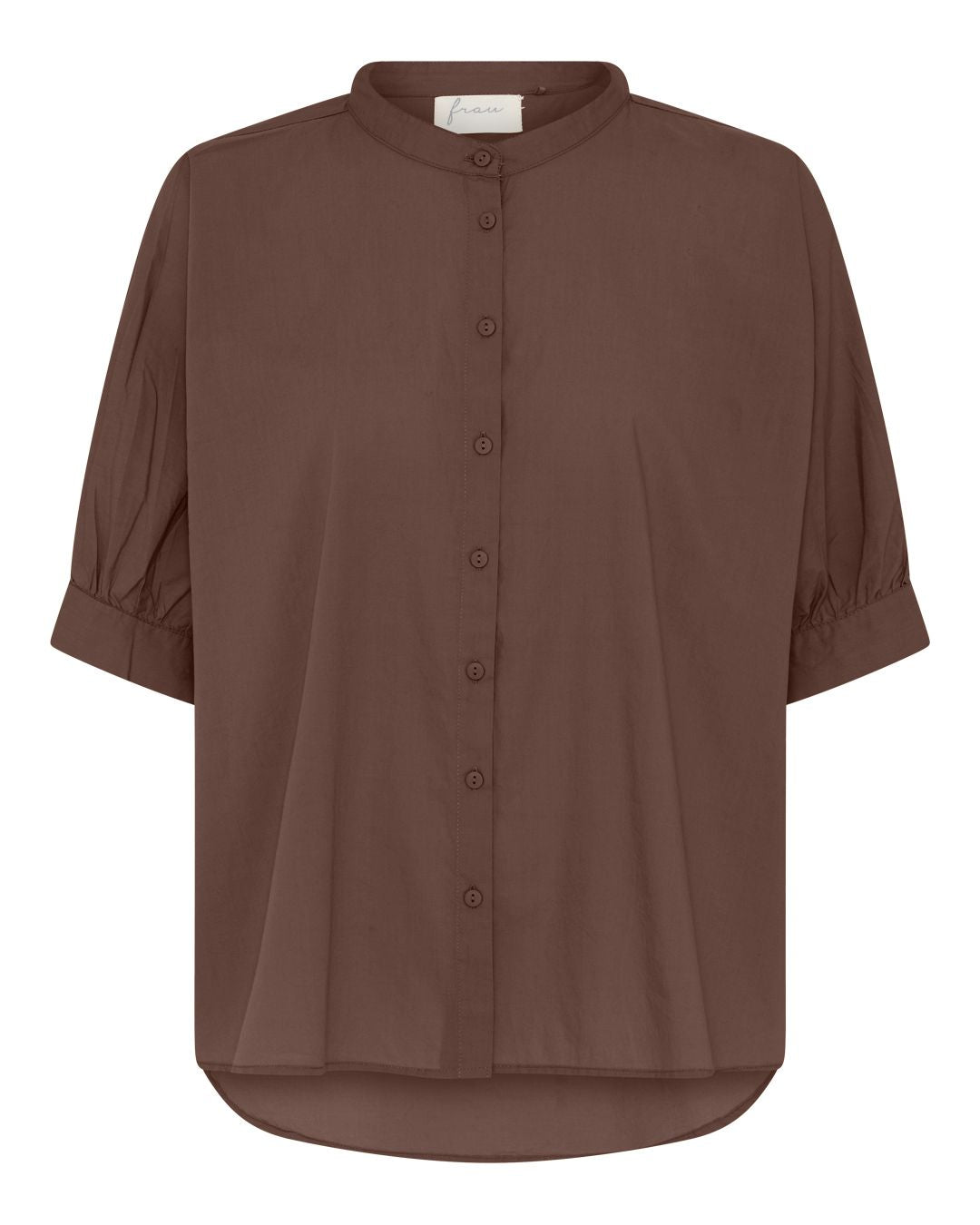 FRAU Palermo skjorte Top Coffee Quartz